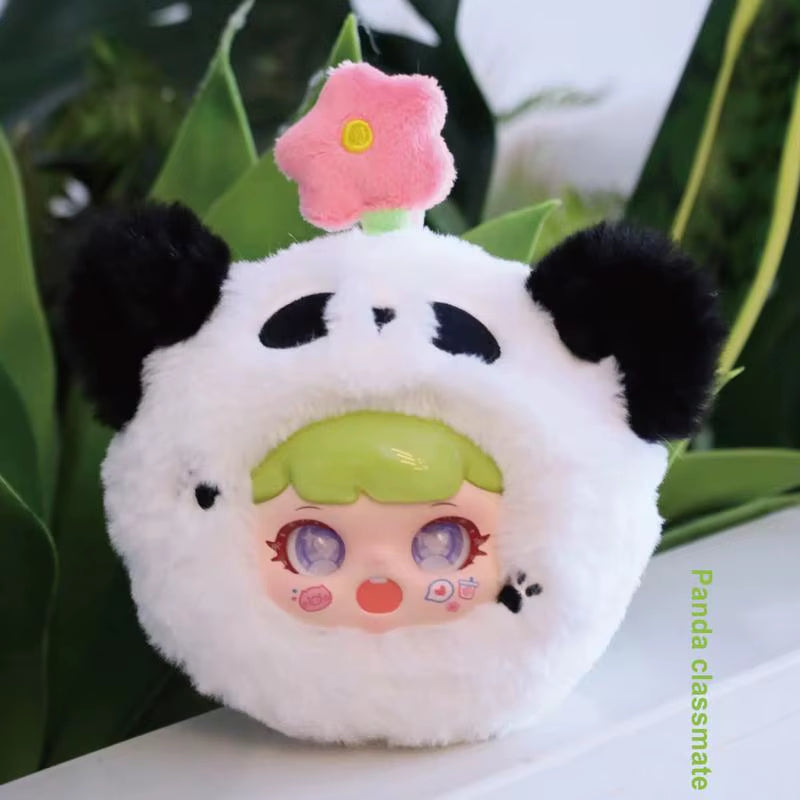 Cute Animal Plush Doll Backpack Pendant Cute Doll Keychain Charm Pendant for Girlfriend Birthday Christmas Gifts